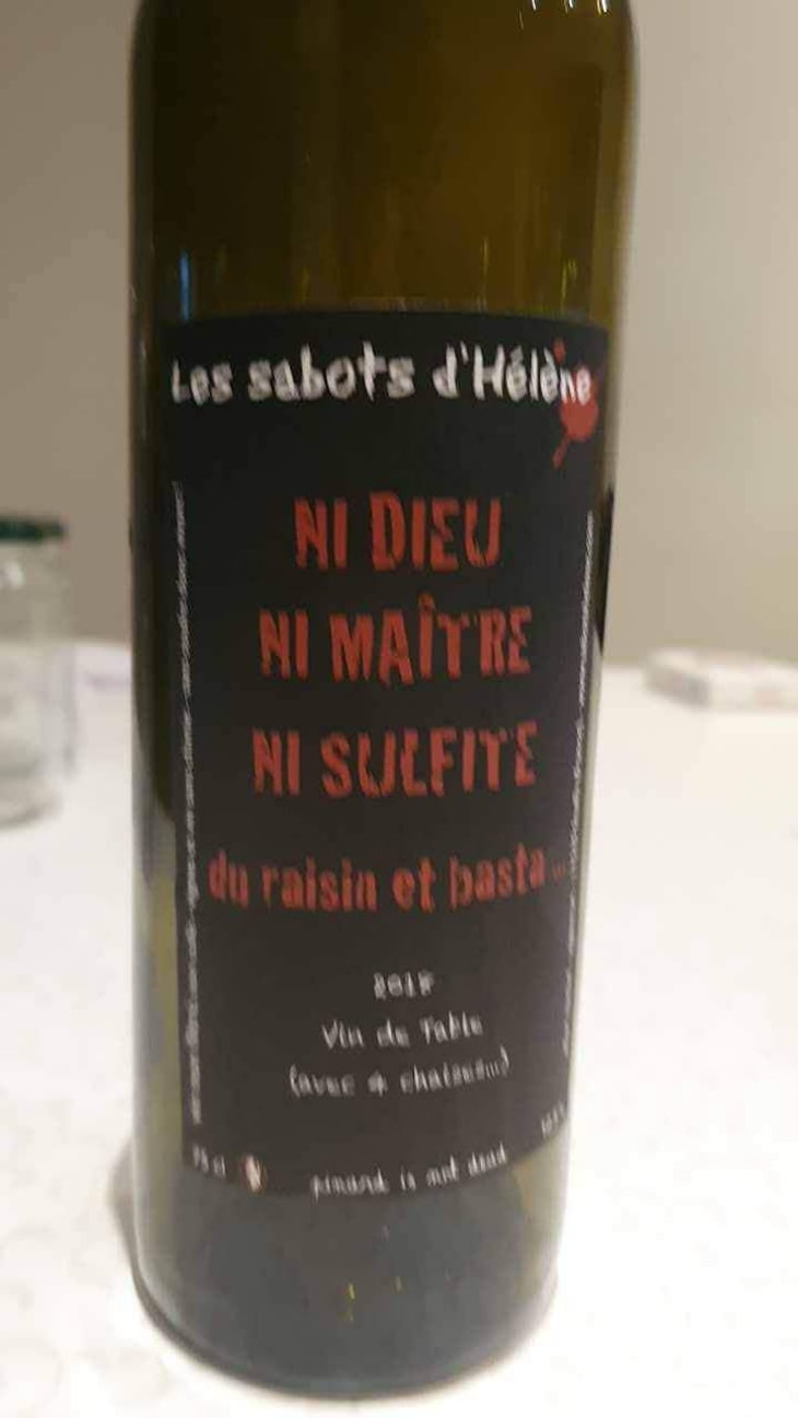 Ni Dieu Ni Maitre Ni Sulfite... - Les Sabots d'Hélène - Alban Michel 