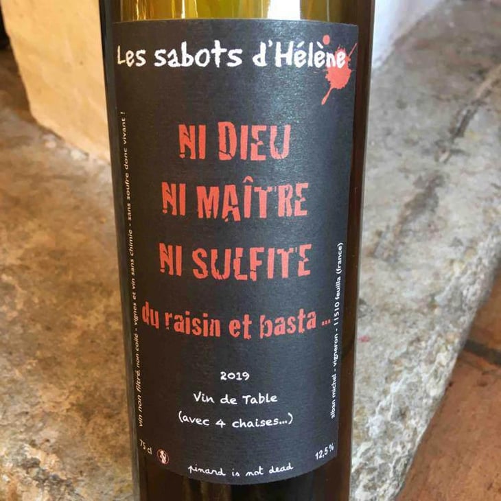 Ni Dieu Ni Maitre Ni Sulfite... - Les Sabots d'Hélène - Alban Michel 