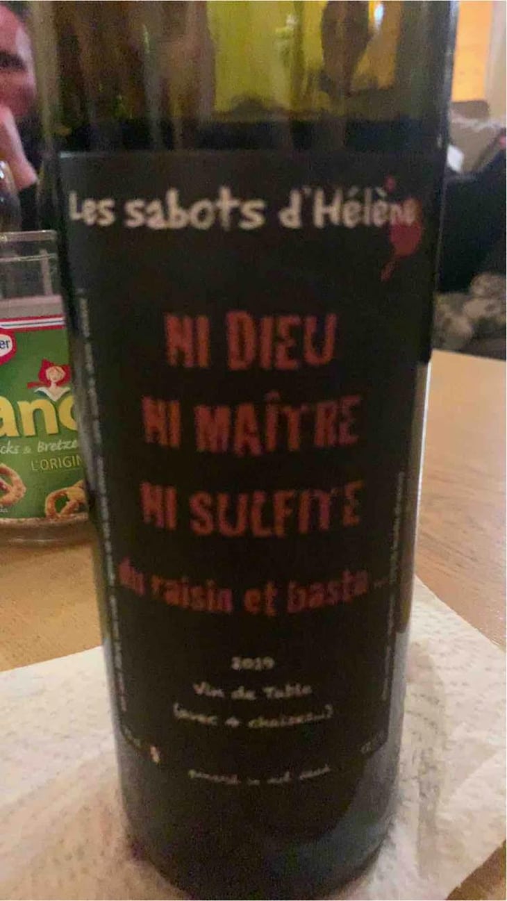 Ni Dieu Ni Maitre Ni Sulfite... - Les Sabots d'Hélène - Alban Michel 