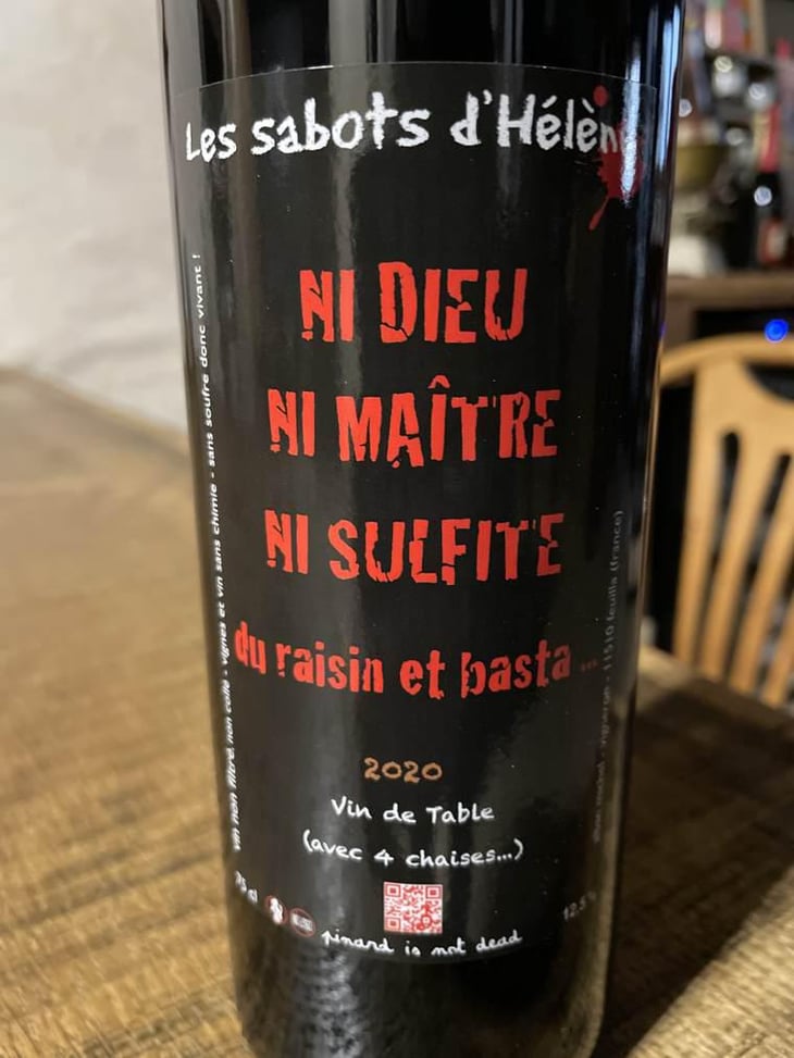 Ni Dieu Ni Maitre Ni Sulfite... - Les Sabots d'Hélène - Alban Michel 