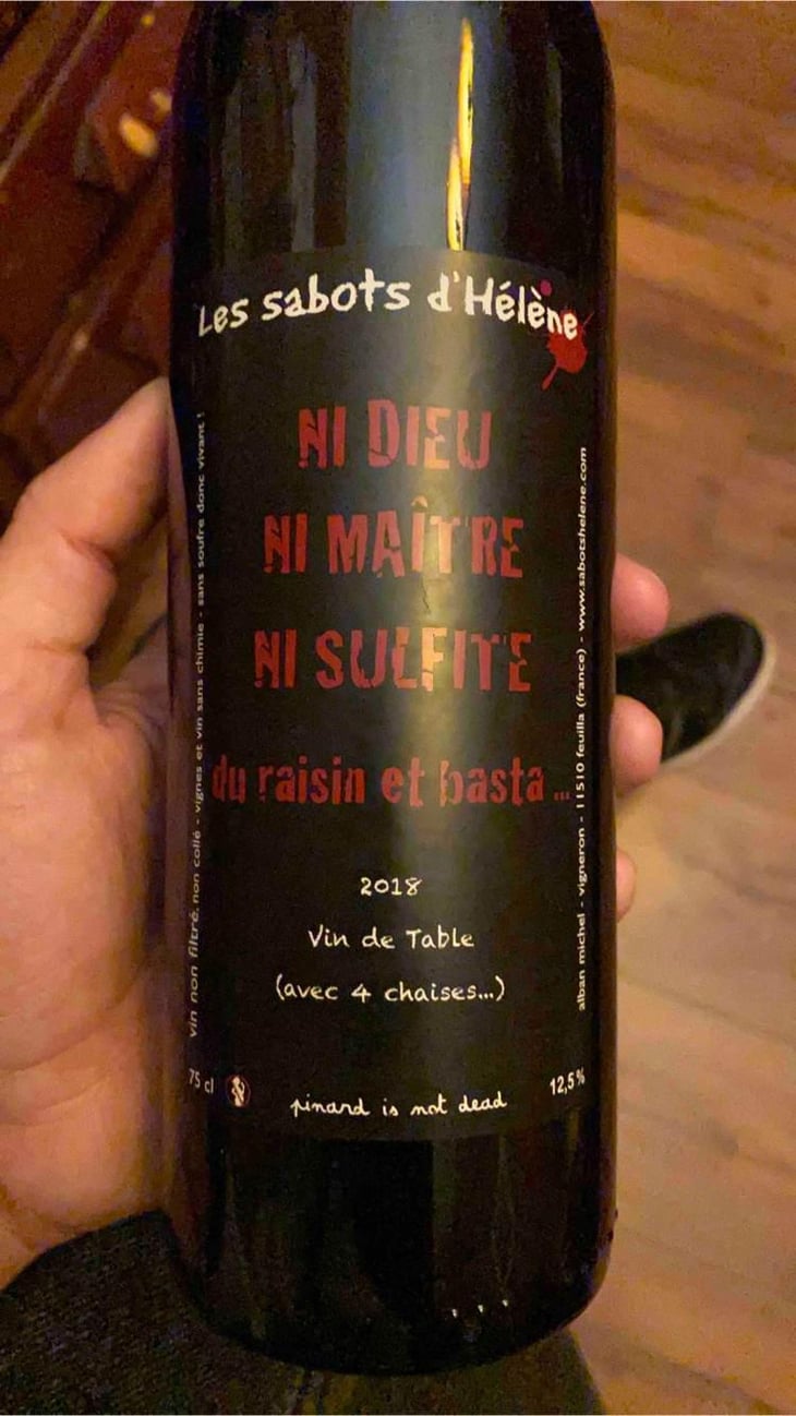 Ni Dieu Ni Maitre Ni Sulfite... - Les Sabots d'Hélène - Alban Michel 