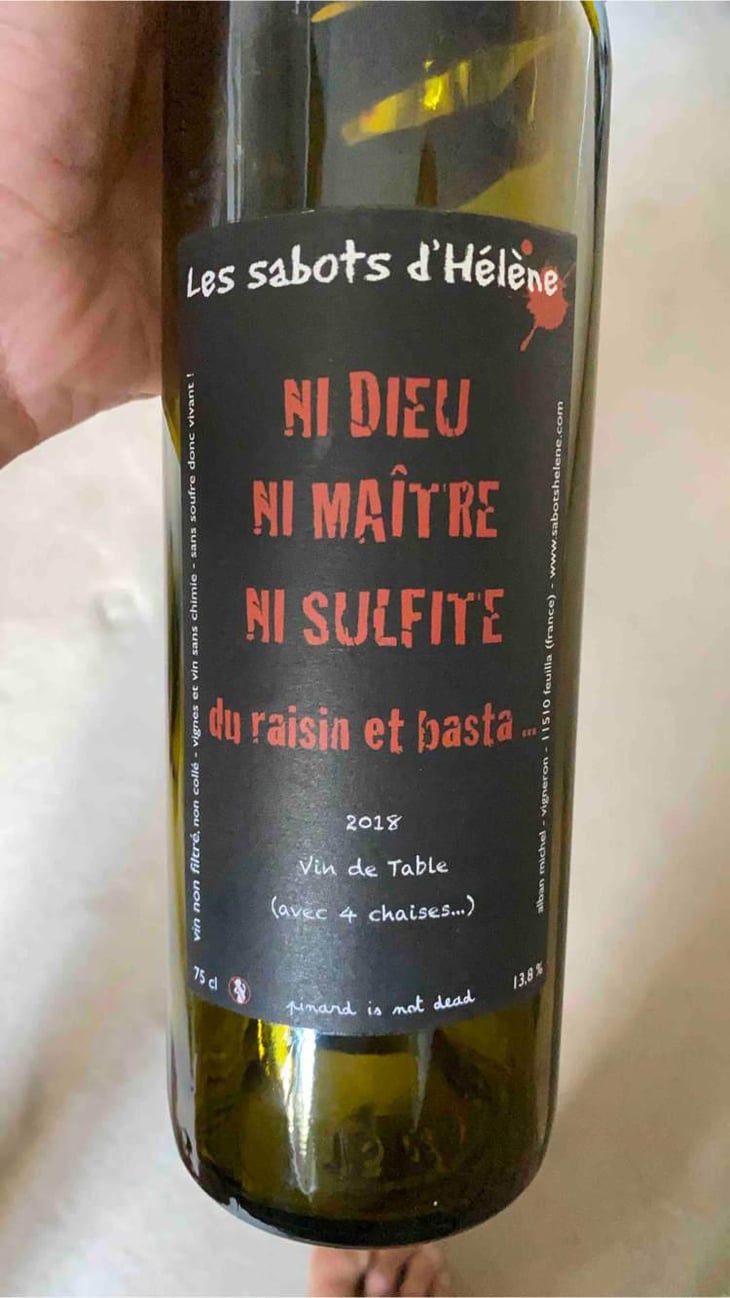 Ni Dieu Ni Maitre Ni Sulfite... - Les Sabots d'Hélène - Alban Michel 