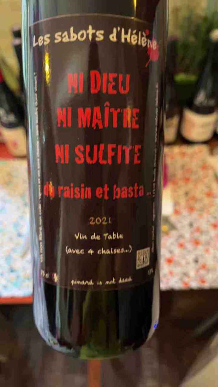 Ni Dieu Ni Maitre Ni Sulfite... - Les Sabots d'Hélène - Alban Michel 