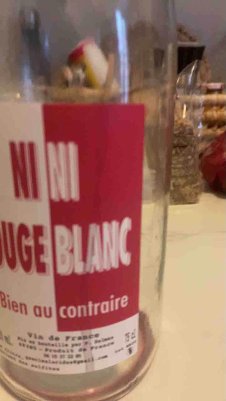 Ni Rouge Ni Blanc Bien Au Contraire - Delmée Martin - Philippe Delmée & Aurélien Martin 