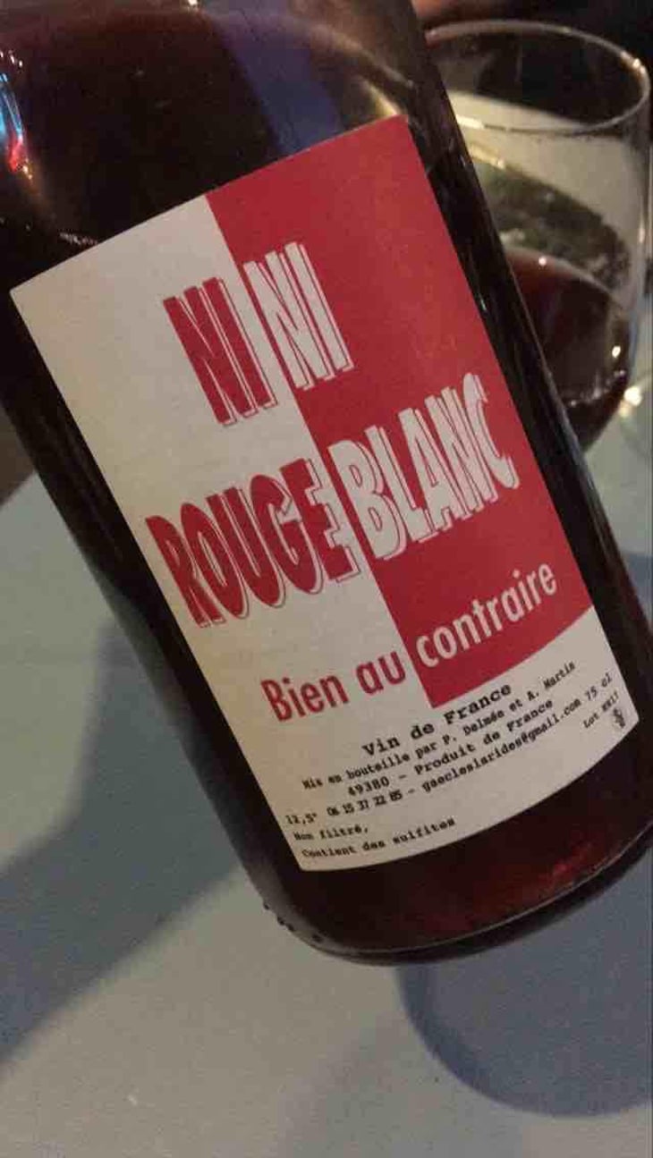 Ni Rouge Ni Blanc Bien Au Contraire - Delmée Martin - Philippe Delmée & Aurélien Martin 