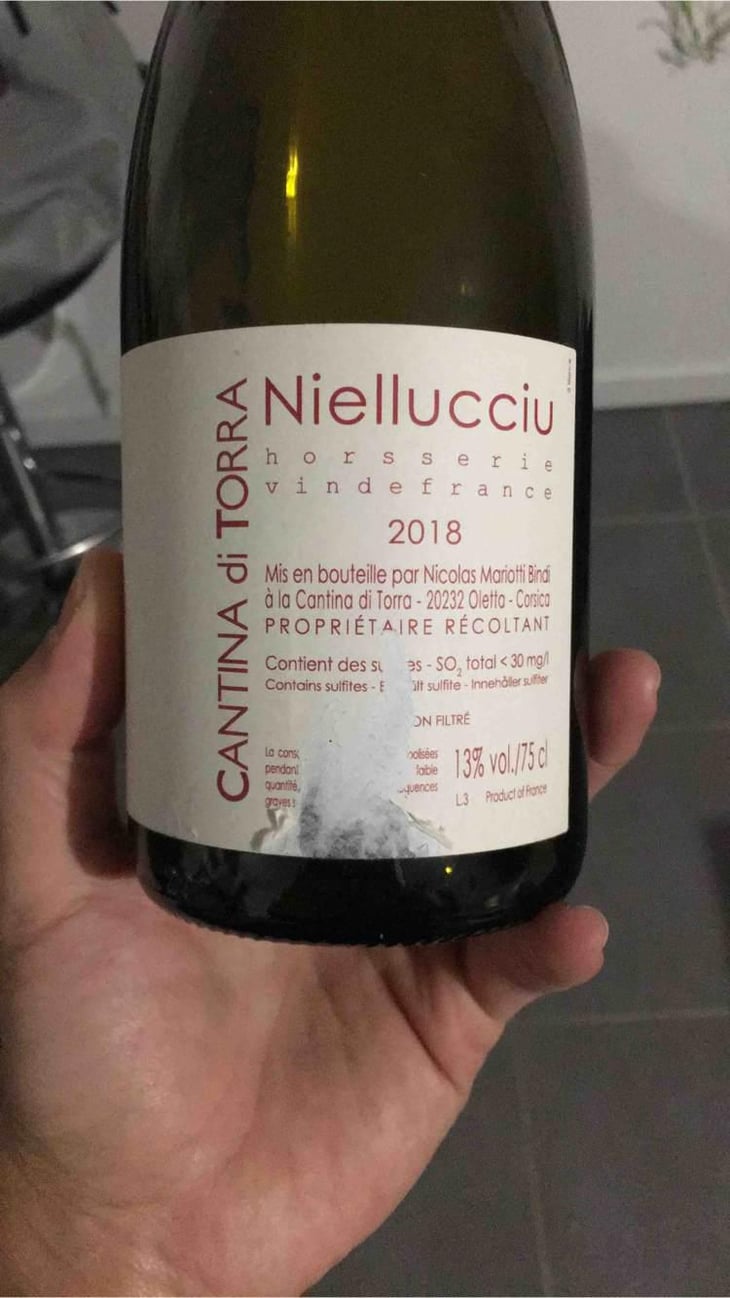 Hors Série Niellucciu Rouge - Cantina di Torra - Nicolas Mariotti Bindi 