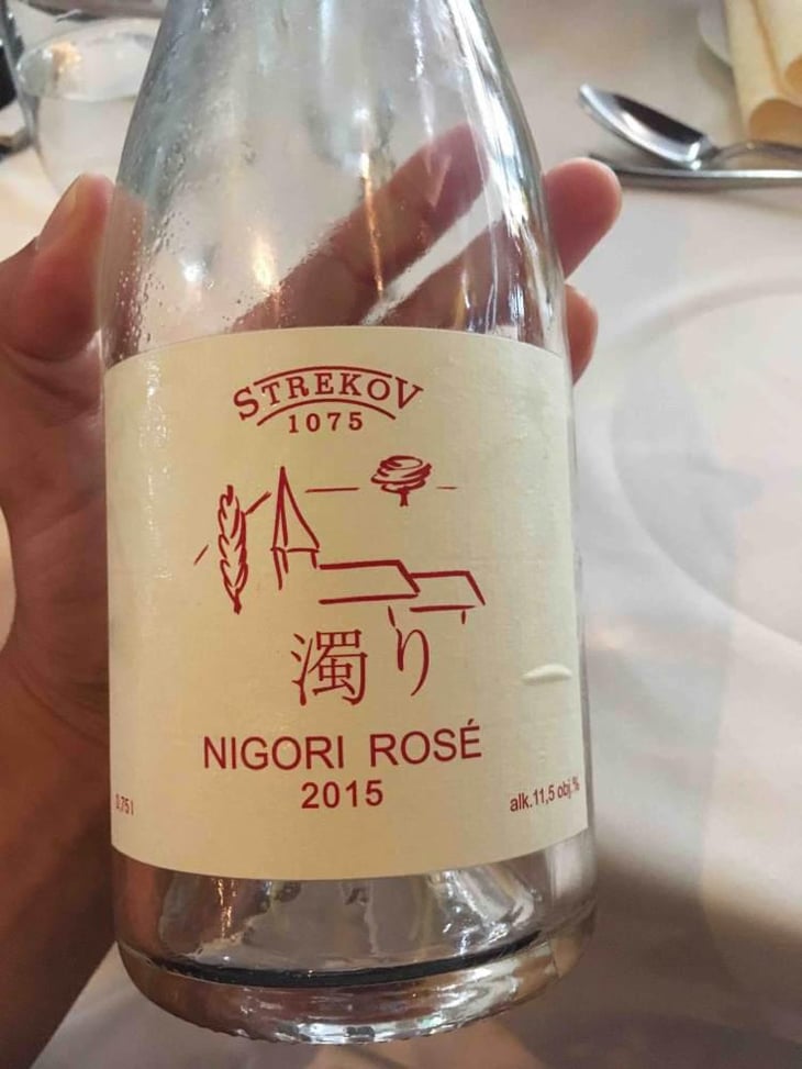 Nigori Rosé - Strekov 1075 - Zsolt Sütó 