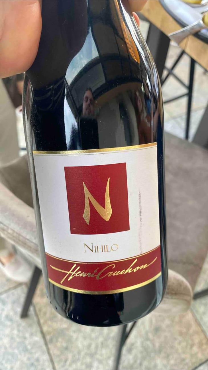 Nihilo - Domaine Henri Cruchon - "Les Filles Vinifient" - Catherine Cruchon-Griggs 