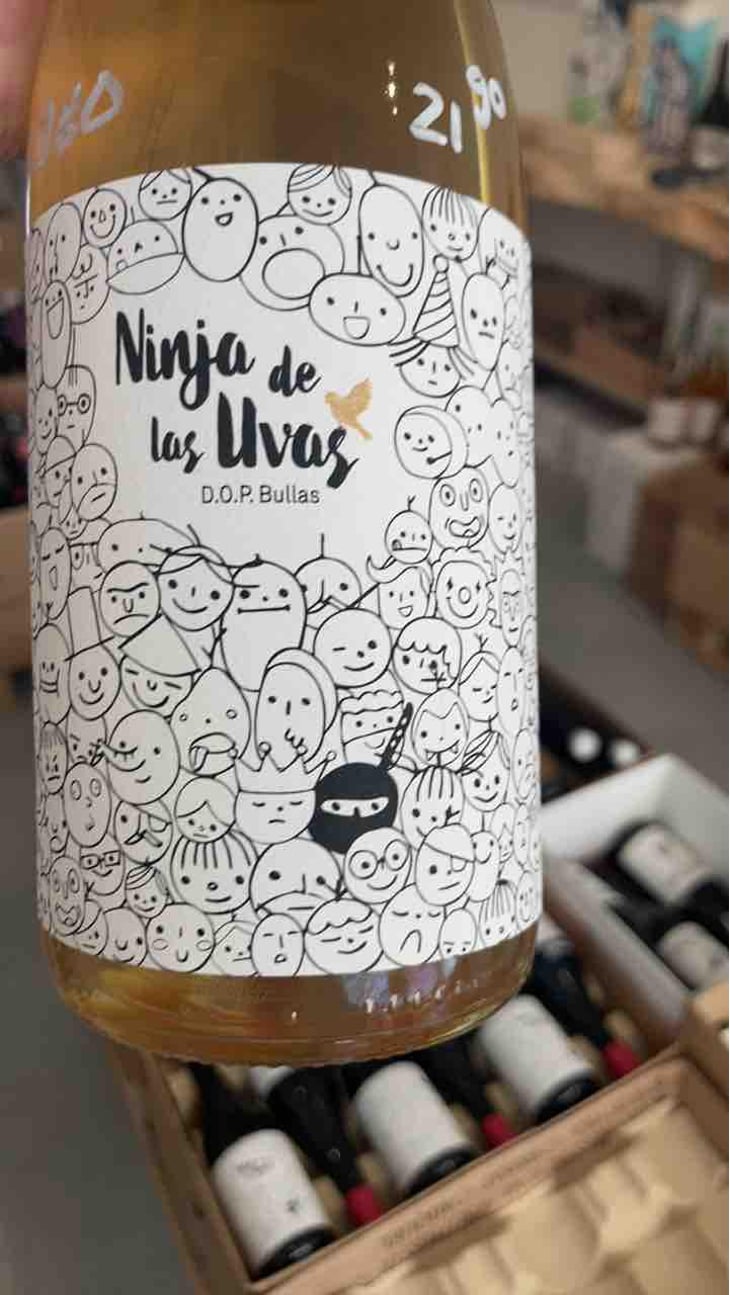 Ninja De La Uvas Blanc - Bodega La del Terreno - Julia Casado 