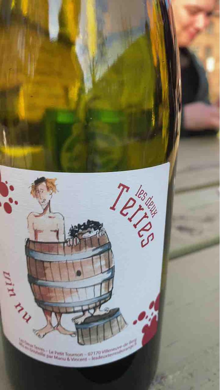 Vin Nu Rouge - Les Deux Terres - Vincent Fargier & Emmanuel Cunin -2022