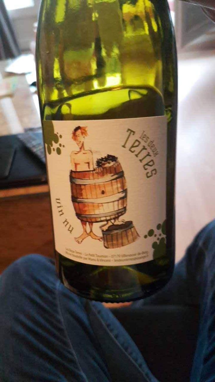 Vin Nu Blanc - Les Deux Terres - Vincent Fargier & Emmanuel Cunin 