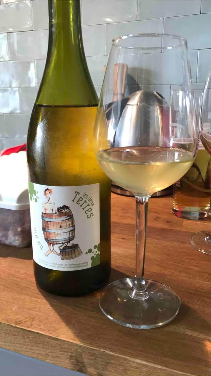 Vin Nu Blanc - Les Deux Terres - Vincent Fargier & Emmanuel Cunin 