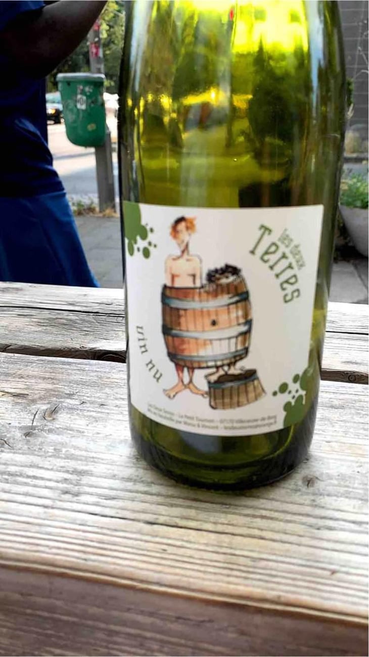 Vin Nu Blanc - Les Deux Terres - Vincent Fargier & Emmanuel Cunin 
