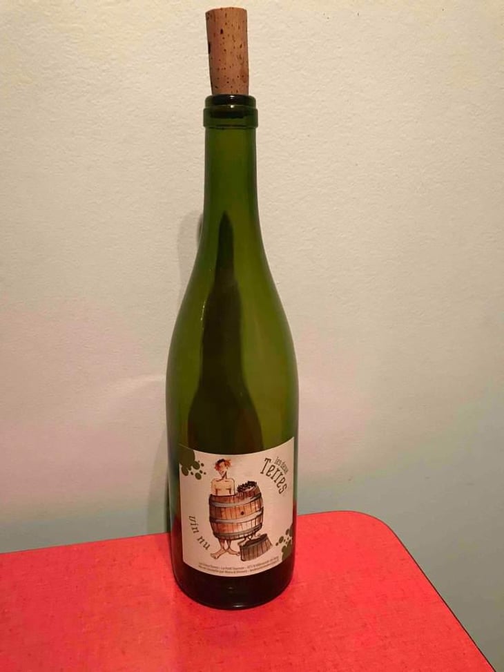 Vin Nu Blanc - Les Deux Terres - Vincent Fargier & Emmanuel Cunin 