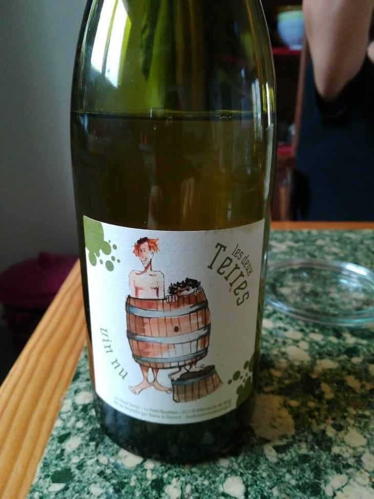 Vin Nu Blanc - Les Deux Terres - Vincent Fargier & Emmanuel Cunin 