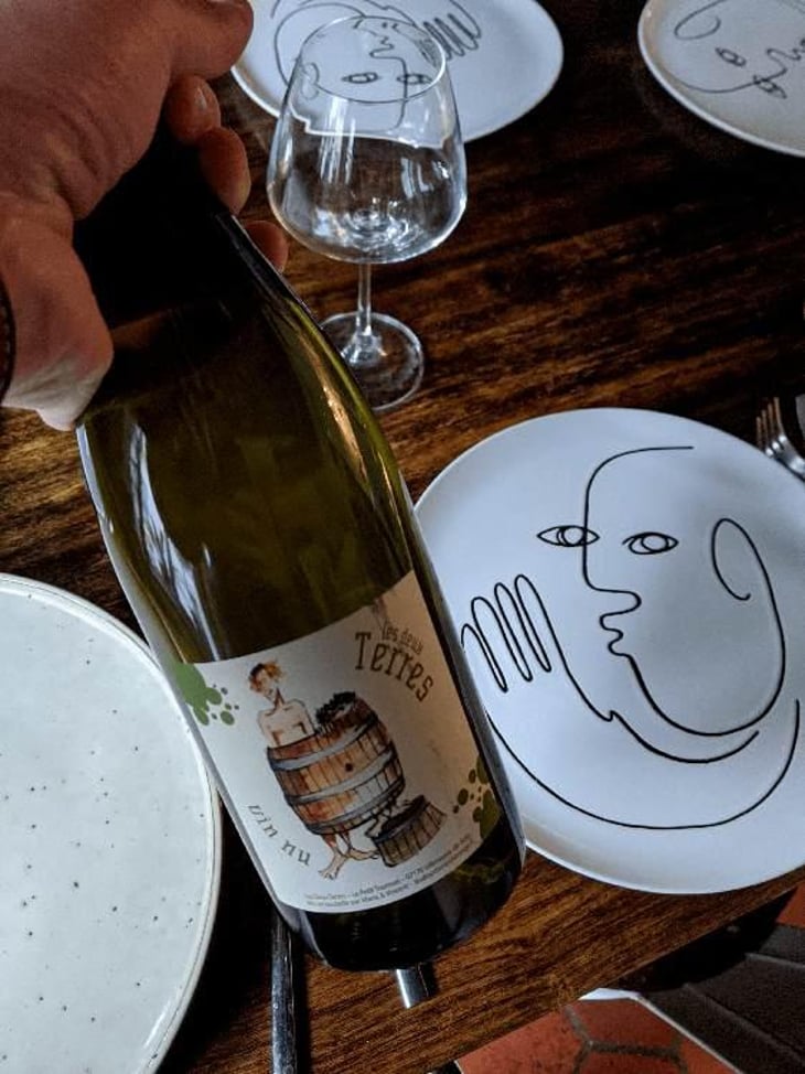 Vin Nu Blanc - Les Deux Terres - Vincent Fargier & Emmanuel Cunin 