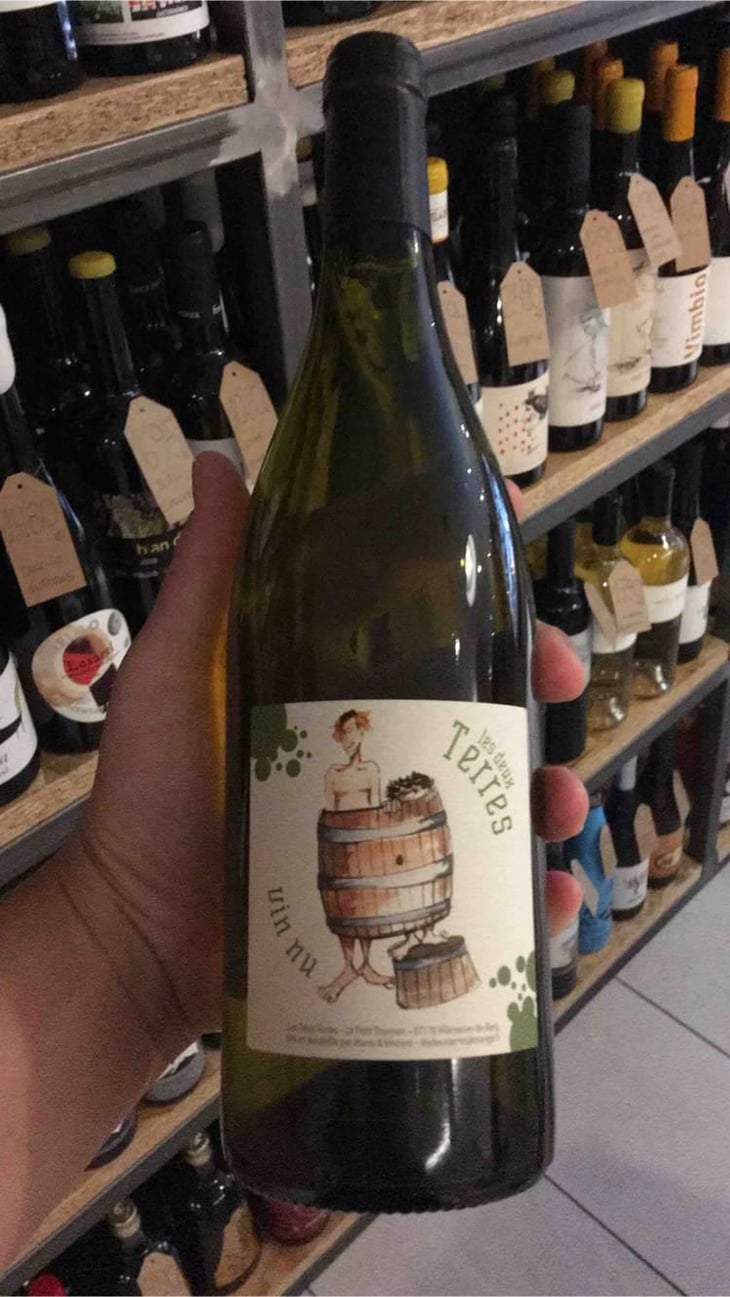Vin Nu Blanc - Les Deux Terres - Vincent Fargier & Emmanuel Cunin 