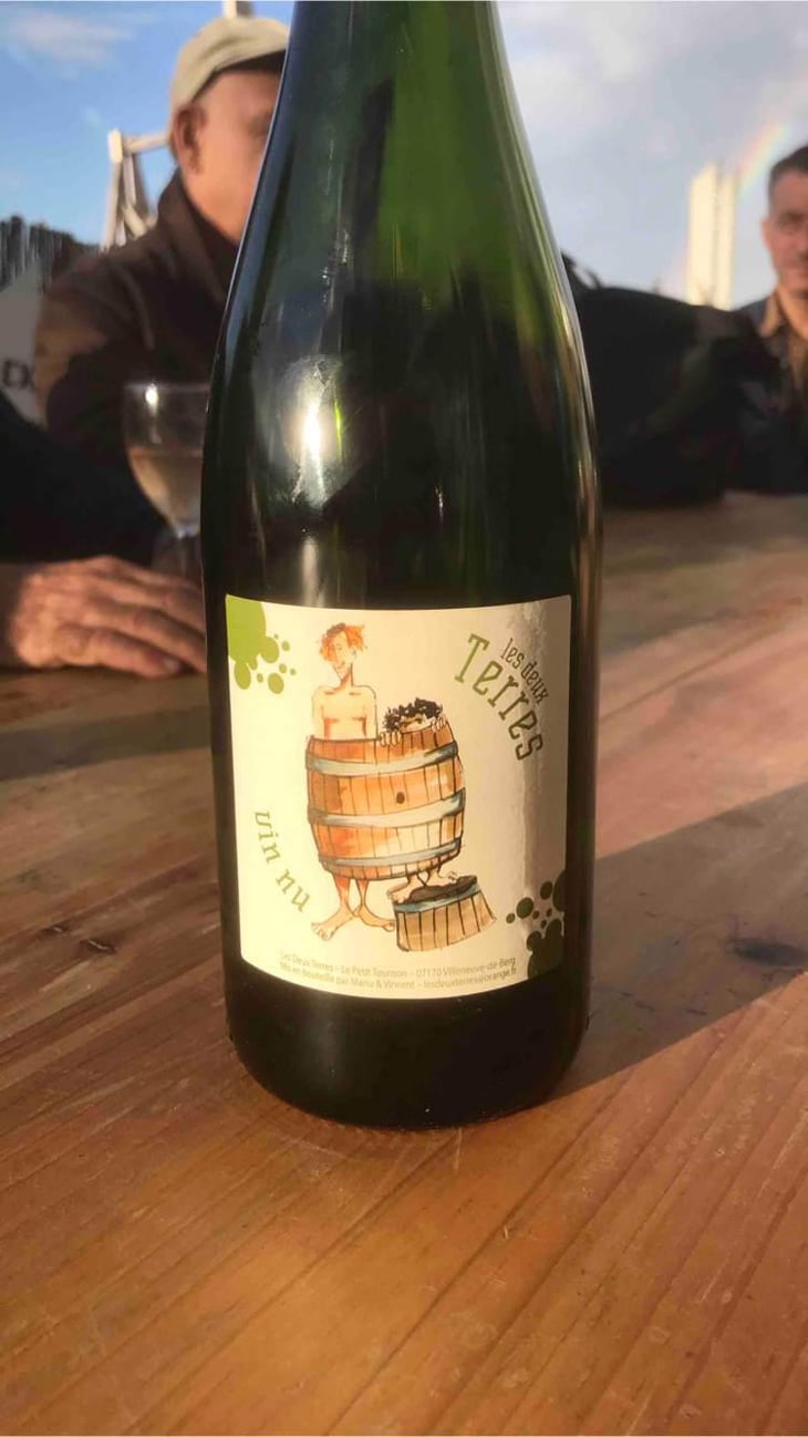 Vin Nu Blanc - Les Deux Terres - Vincent Fargier & Emmanuel Cunin 