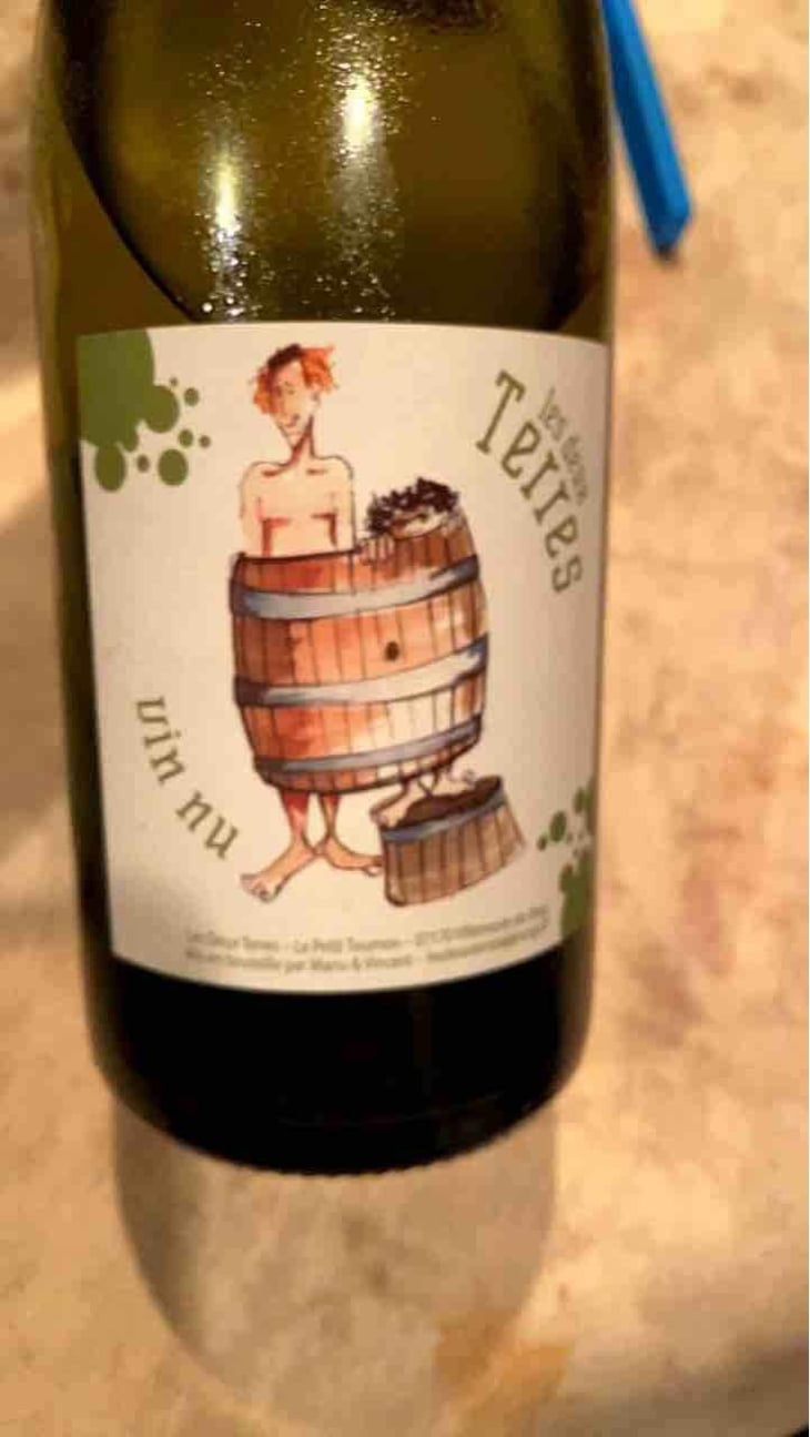 Vin Nu Blanc - Les Deux Terres - Vincent Fargier & Emmanuel Cunin 