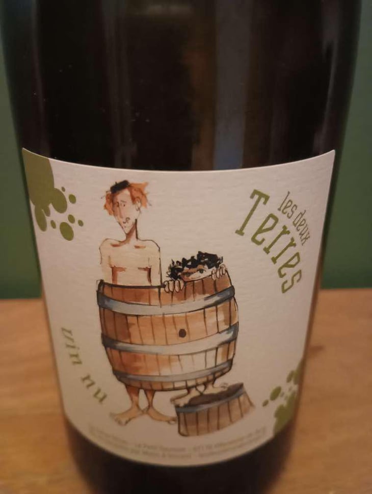 Vin Nu Blanc - Les Deux Terres - Vincent Fargier & Emmanuel Cunin 