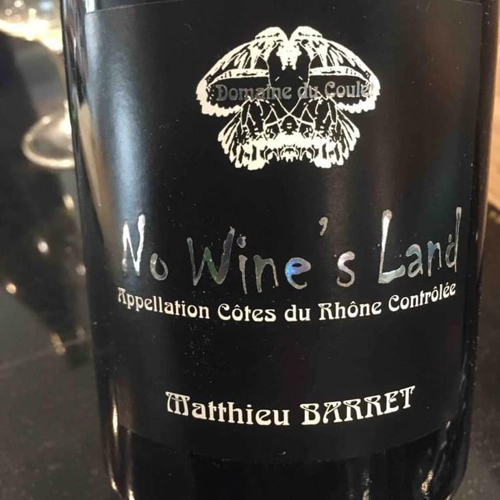 No Wine's Land - Domaine du Coulet - Matthieu Barret 