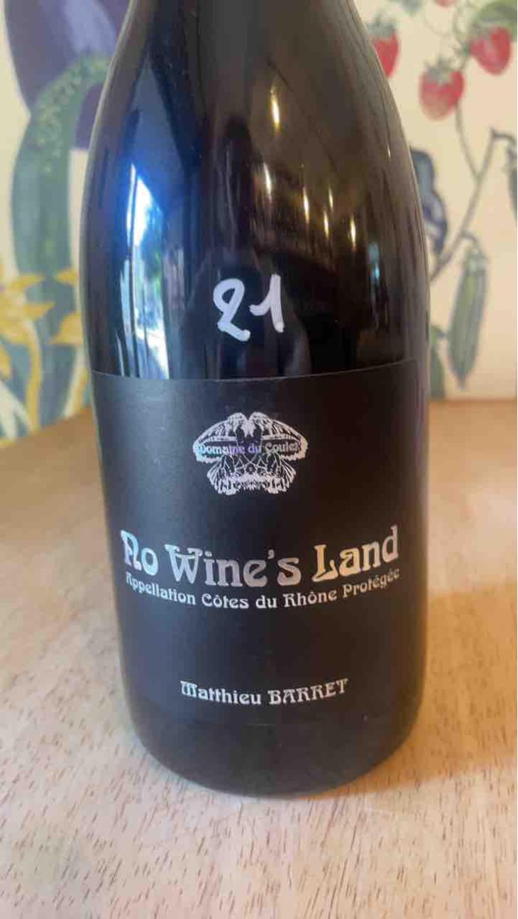 No Wine's Land - Domaine du Coulet - Matthieu Barret 