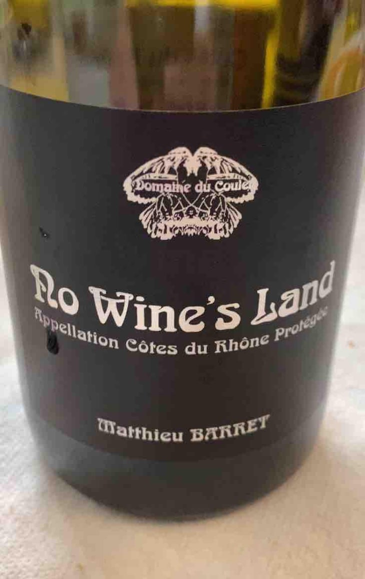 No Wine's Land - Domaine du Coulet - Matthieu Barret 