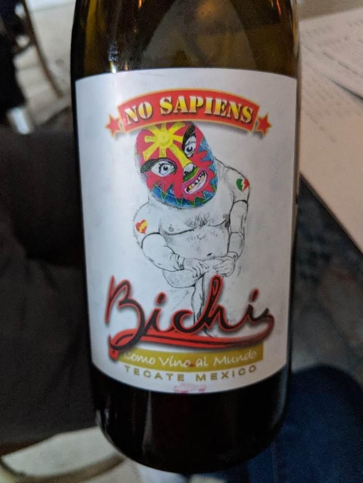 No Sapiens - Bichi Wines - Noel Tellez 