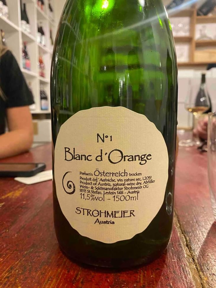 N°1 Blanc d’ Orange - Strohmeier - Franz Strohmeier 