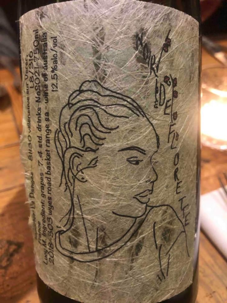 Noir de Florette (old label) - Lucy Margaux Vineyards - Anton Van Klopper 