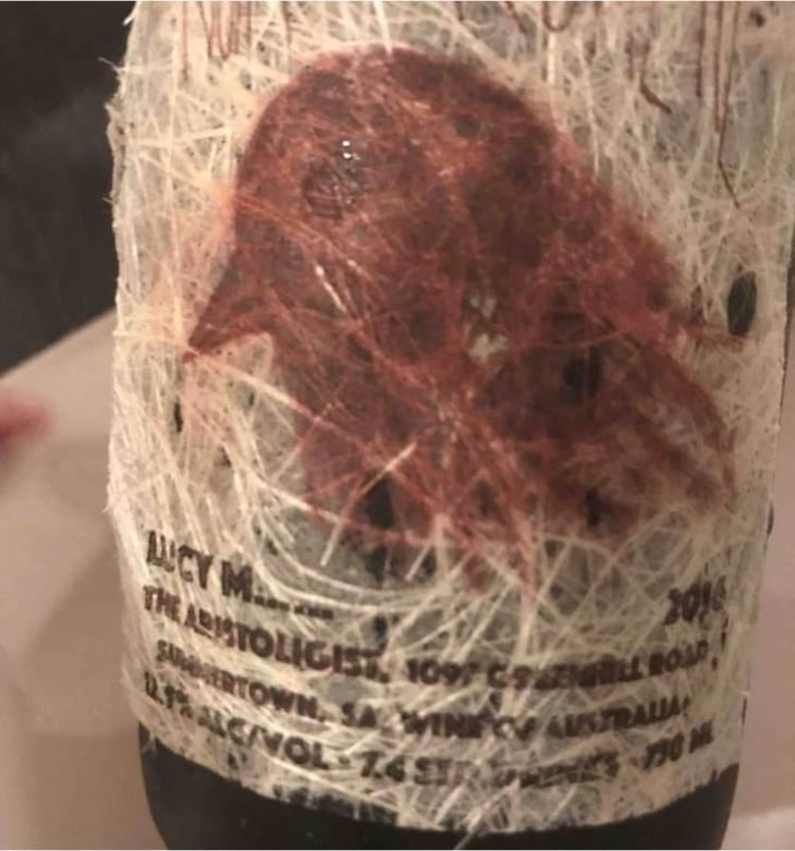 Noir de Florette (old label) - Lucy Margaux Vineyards - Anton Van Klopper 
