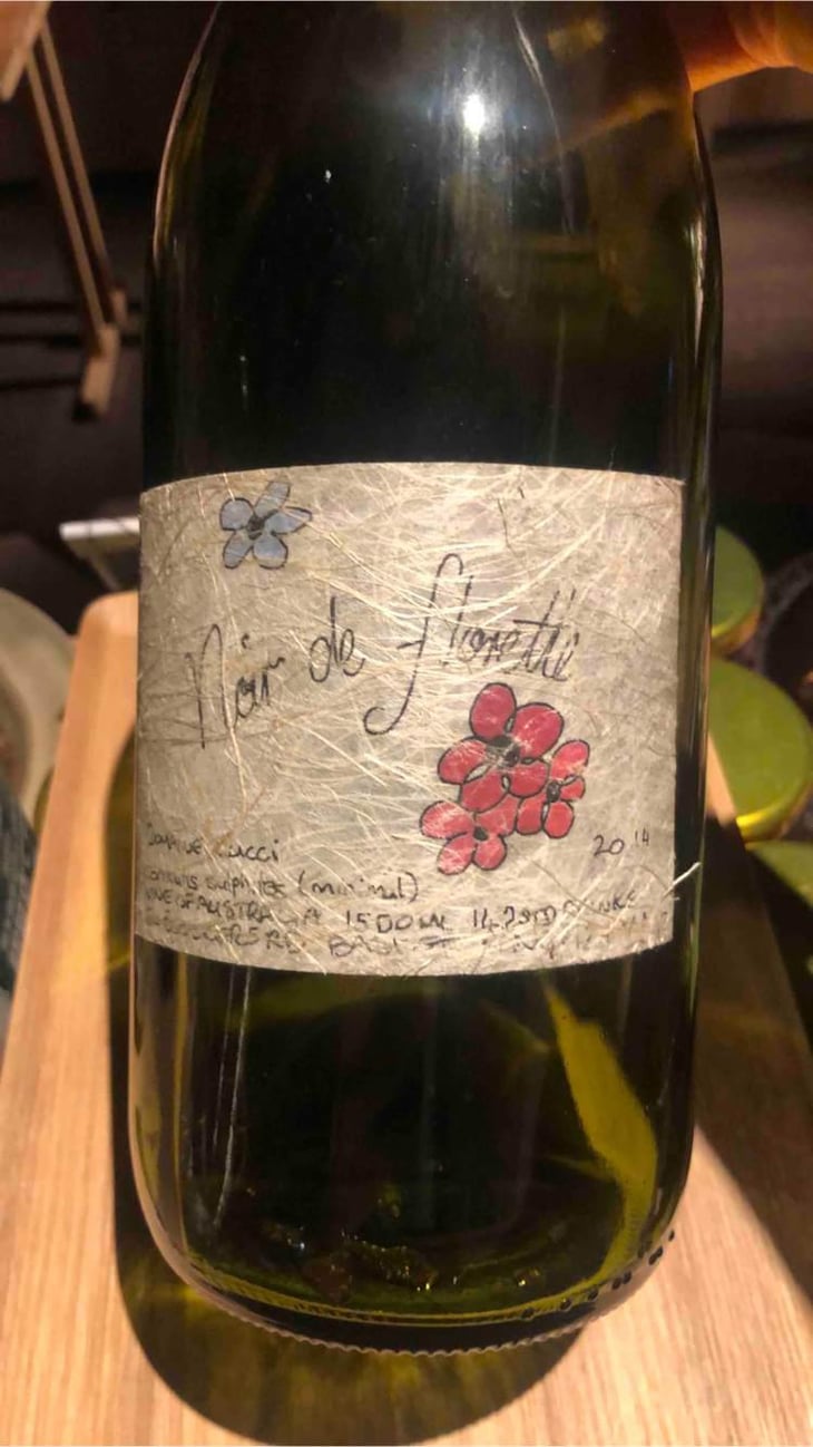 Noir de Florette (old label) - Lucy Margaux Vineyards - Anton Van Klopper 