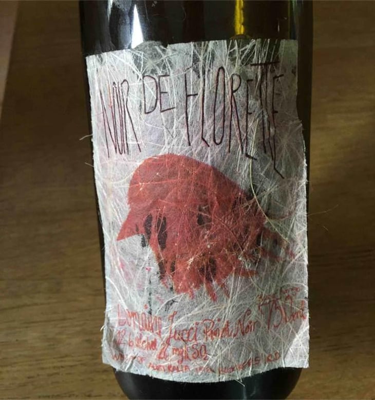 Noir de Florette (old label) - Lucy Margaux Vineyards - Anton Van Klopper 