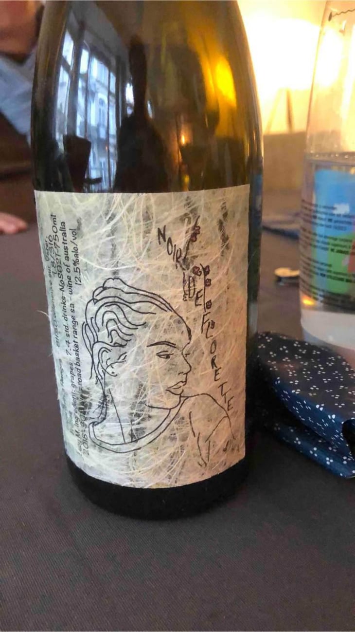 Noir de Florette (old label) - Lucy Margaux Vineyards - Anton Van Klopper 