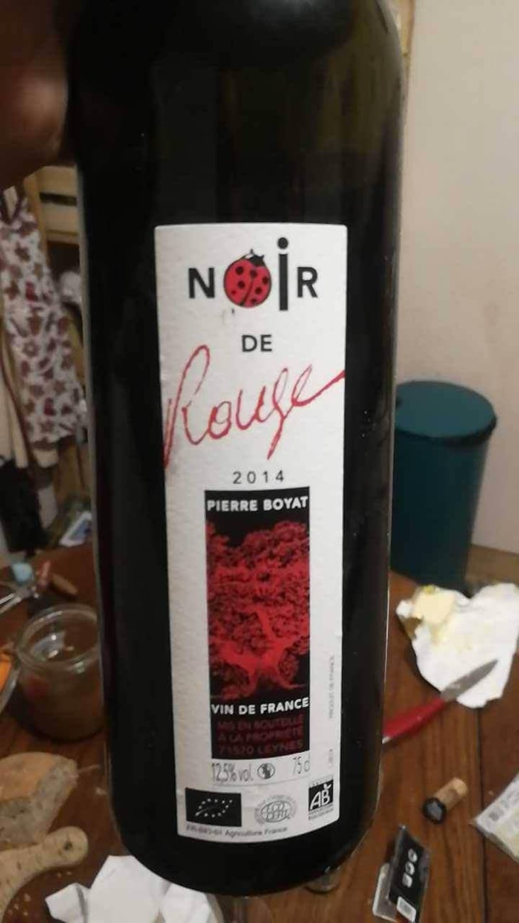 Noir de Rouge - Pierre Boyat - Pierre Boyat 
