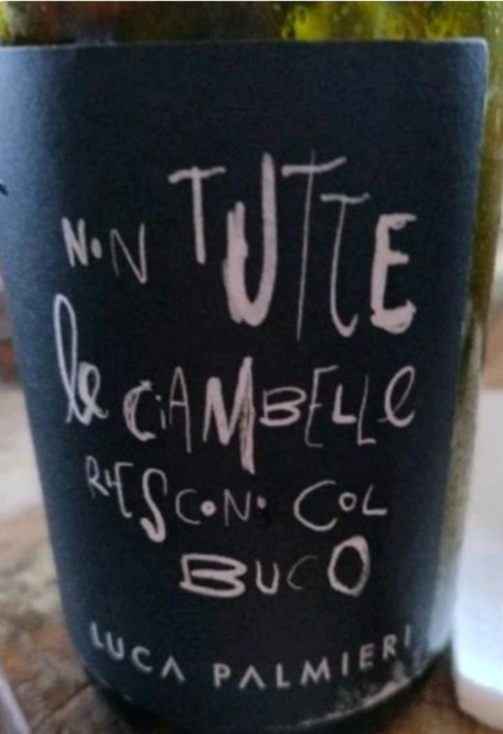 Non tutte le ciambelle riescono col buco - Luca Palmieri Vini - Luca Palmieri -2021