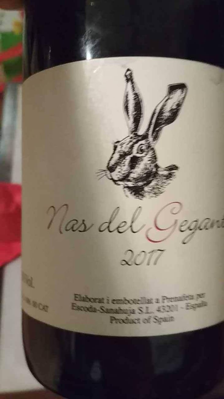 Nas del Gegant Red - Celler Escoda Sanahuja - Joan Ramón Escoda Martinez 