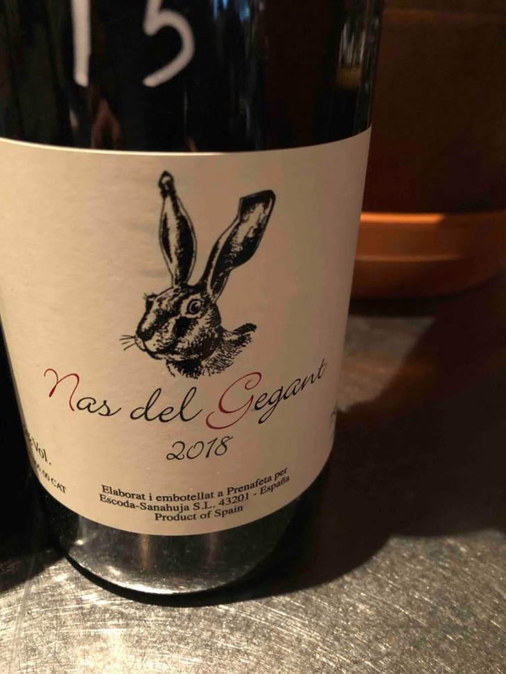Nas del Gegant Red - Celler Escoda Sanahuja - Joan Ramón Escoda Martinez 
