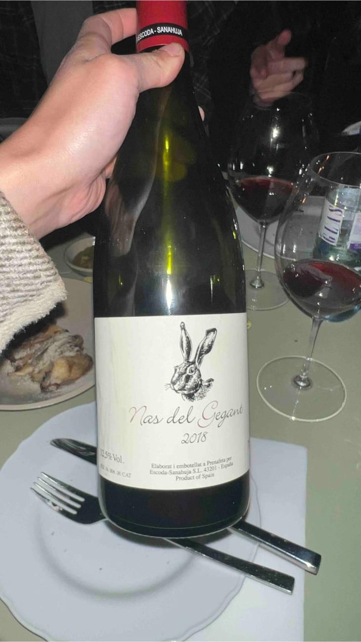 Nas del Gegant Red - Celler Escoda Sanahuja - Joan Ramón Escoda Martinez 