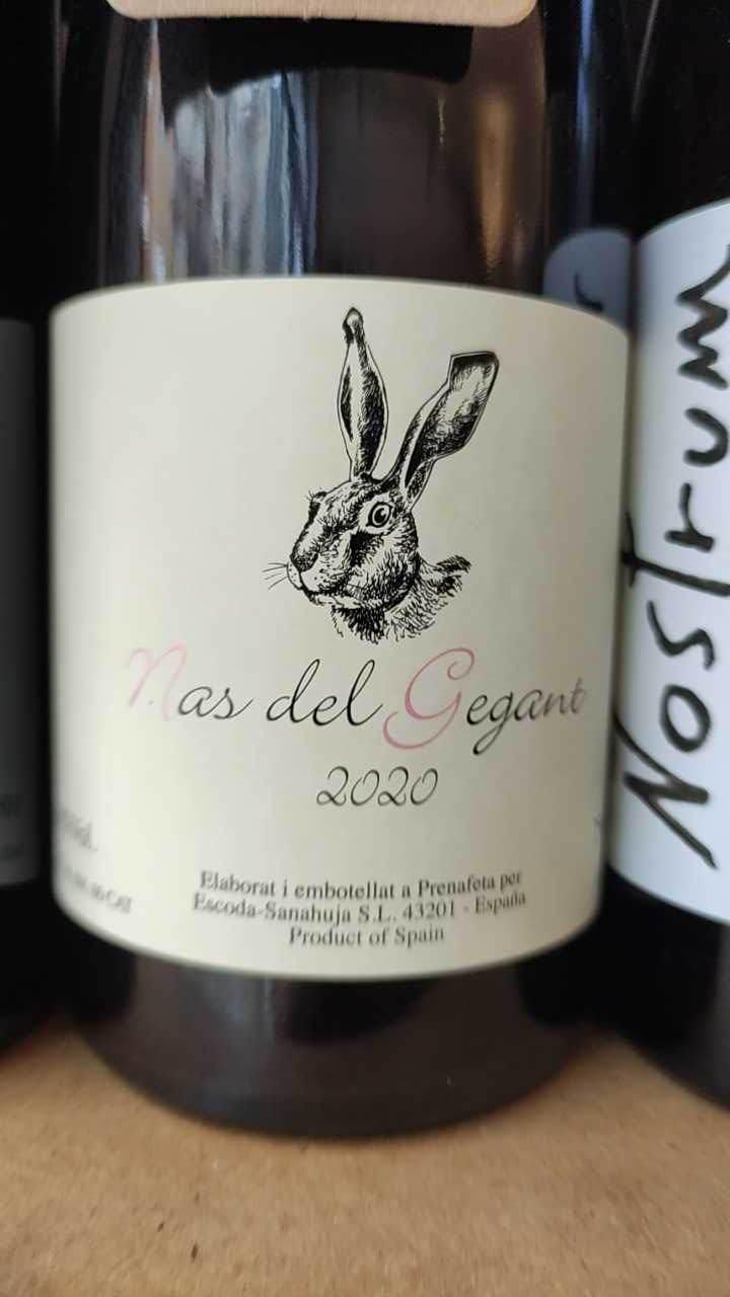 Nas del Gegant Red - Celler Escoda Sanahuja - Joan Ramón Escoda Martinez 