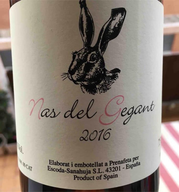 Nas del Gegant Rosé - Celler Escoda Sanahuja - Joan Ramón Escoda Martinez 