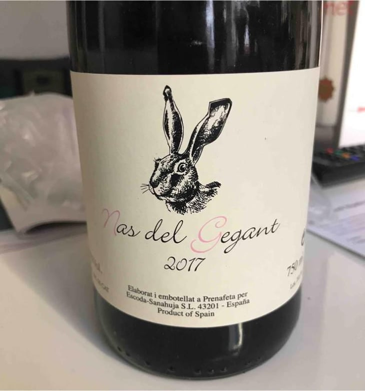 Nas del Gegant Rosé - Celler Escoda Sanahuja - Joan Ramón Escoda Martinez 
