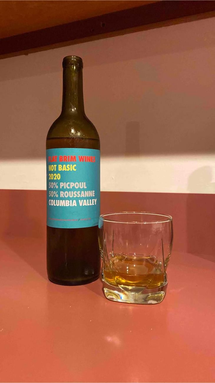 Not Basic - Flat Brim Wines - Ian Atkins -2020
