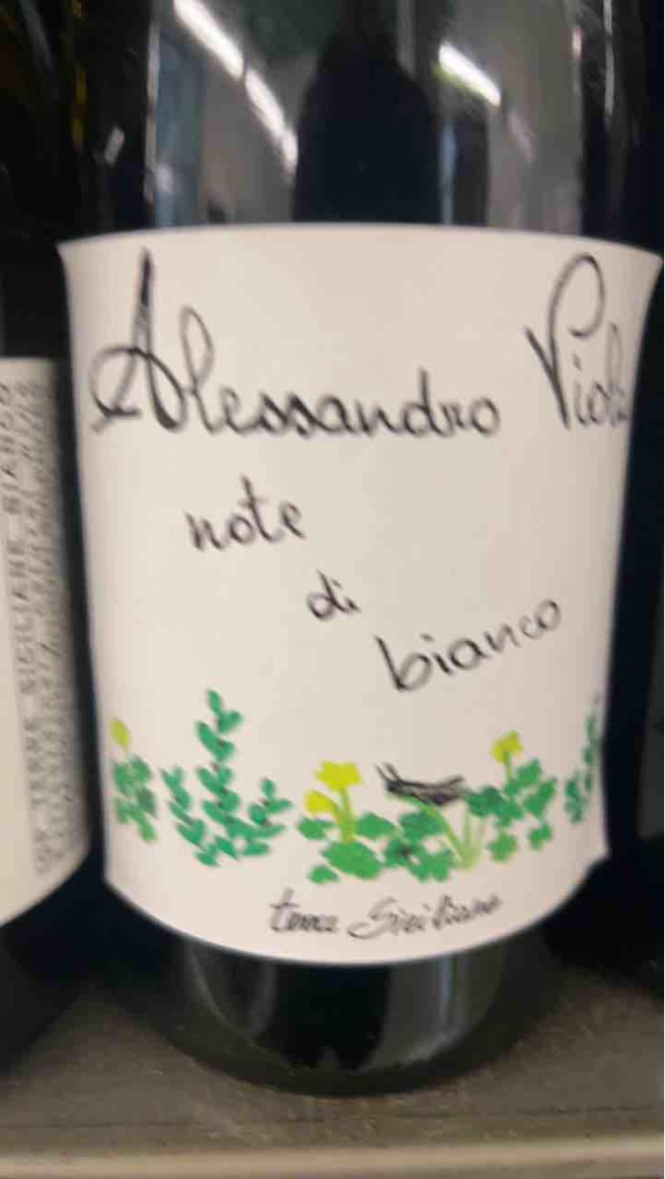 Note Di Bianco - Azienda Agricola Alessandro Viola - Alessandro Viola 
