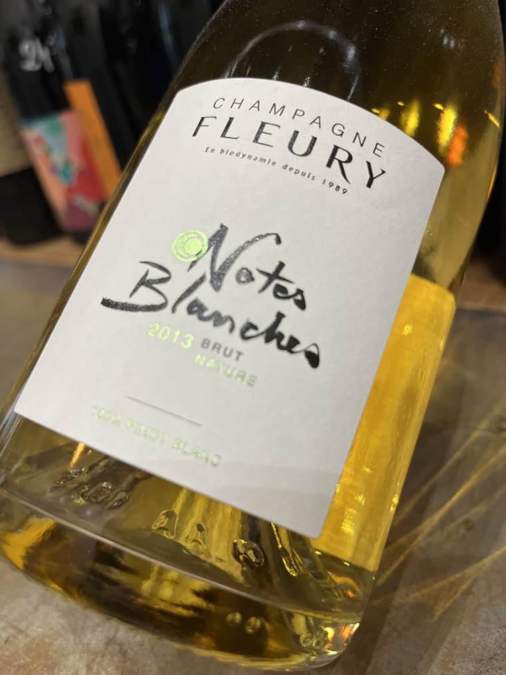 Notes Blanches - Champagne Fleury - Morgane, Jean-Sébastien & Benoit Fleury 