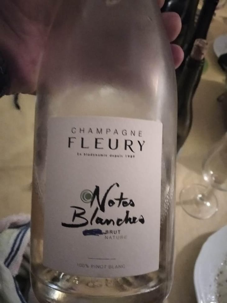 Notes Blanches - Champagne Fleury - Morgane, Jean-Sébastien & Benoit Fleury 