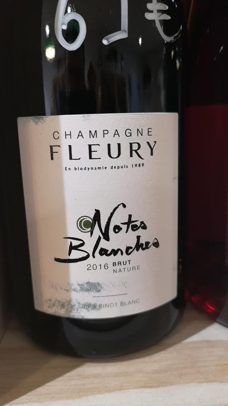 Notes Blanches - Champagne Fleury - Morgane, Jean-Sébastien & Benoit Fleury 