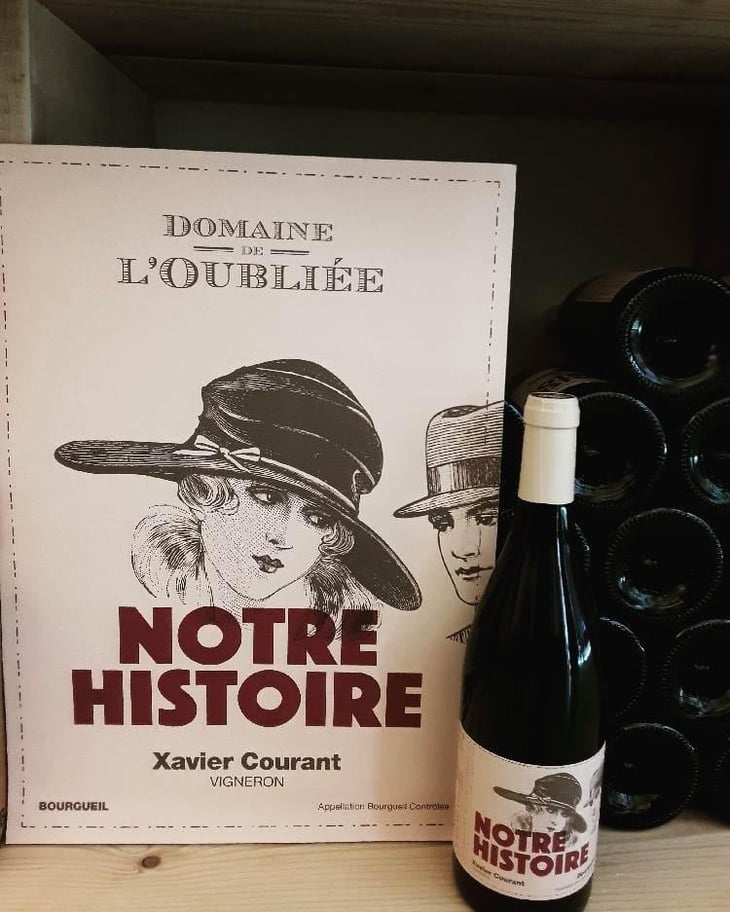 Notre Histoire - Domaine de l'Oubliée - Xavier Courant 