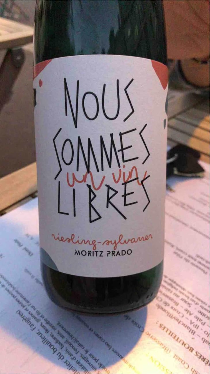 Nous Sommes Libres - Pinot Noir - Maison Moritz Prado - Ghislain Moritz & Angela Prado 