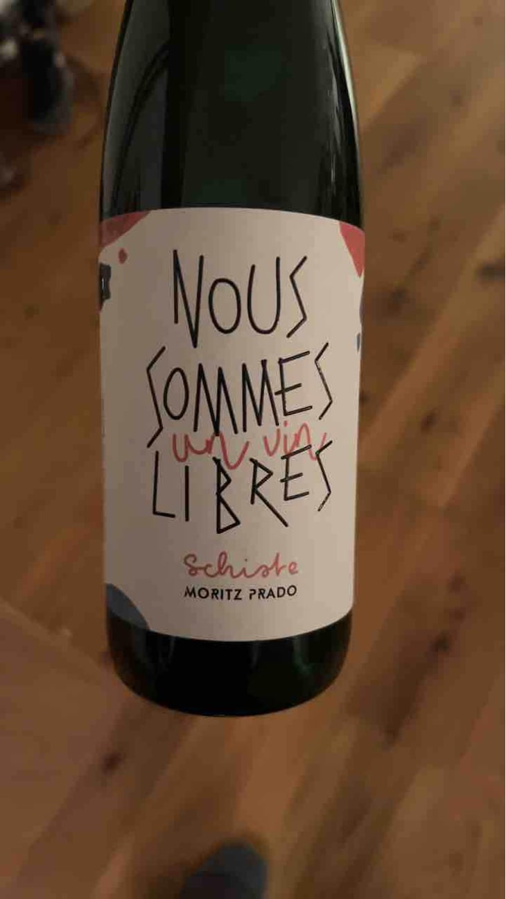 Nous Sommes Libres - Pinot Noir - Maison Moritz Prado - Ghislain Moritz & Angela Prado 